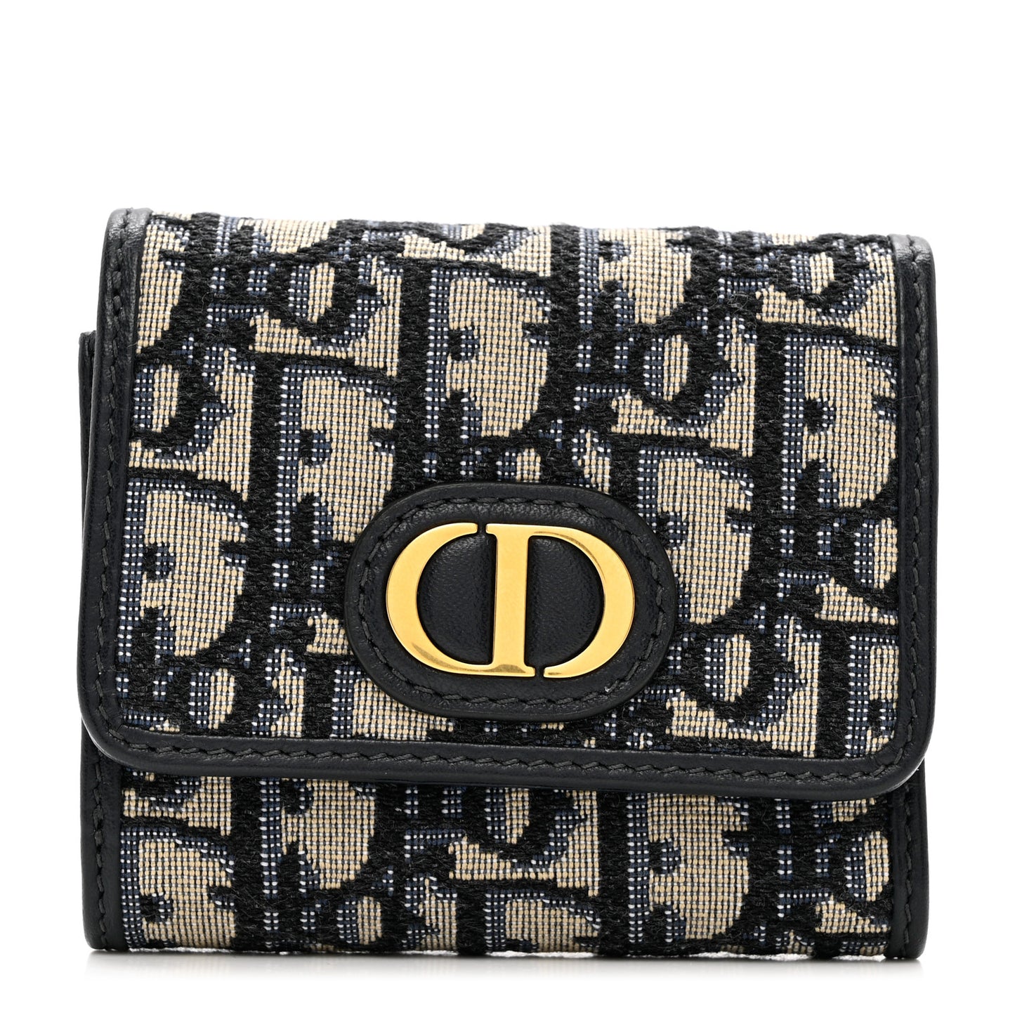 Oblique 30 Montaigne Lotus Wallet Blue