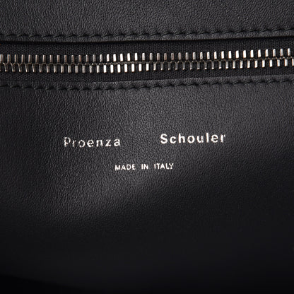 Proenza Schouler Knit Extra Large Tote Black Ecru 6 of 9