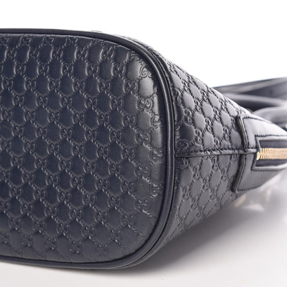 Gucci Soft Microguccissima Mini Dome Bag Blue 9 of 11