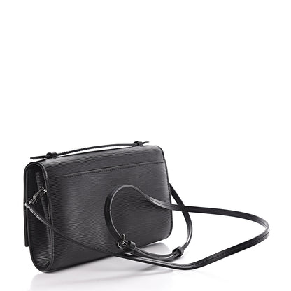 Louis Vuitton Epi Clery Black 3 of 10