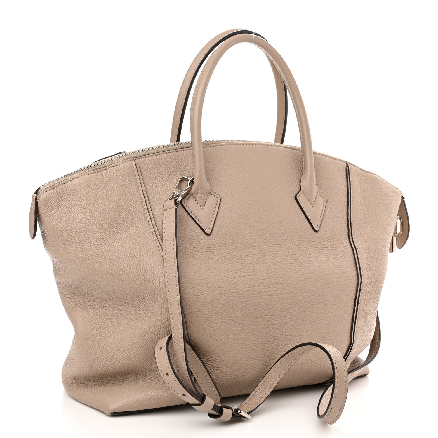 Louis Vuitton Veau Cachemire Soft Lockit PM Galet 3 of 16