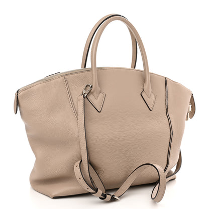 Louis Vuitton Veau Cachemire Soft Lockit PM Galet 3 of 16