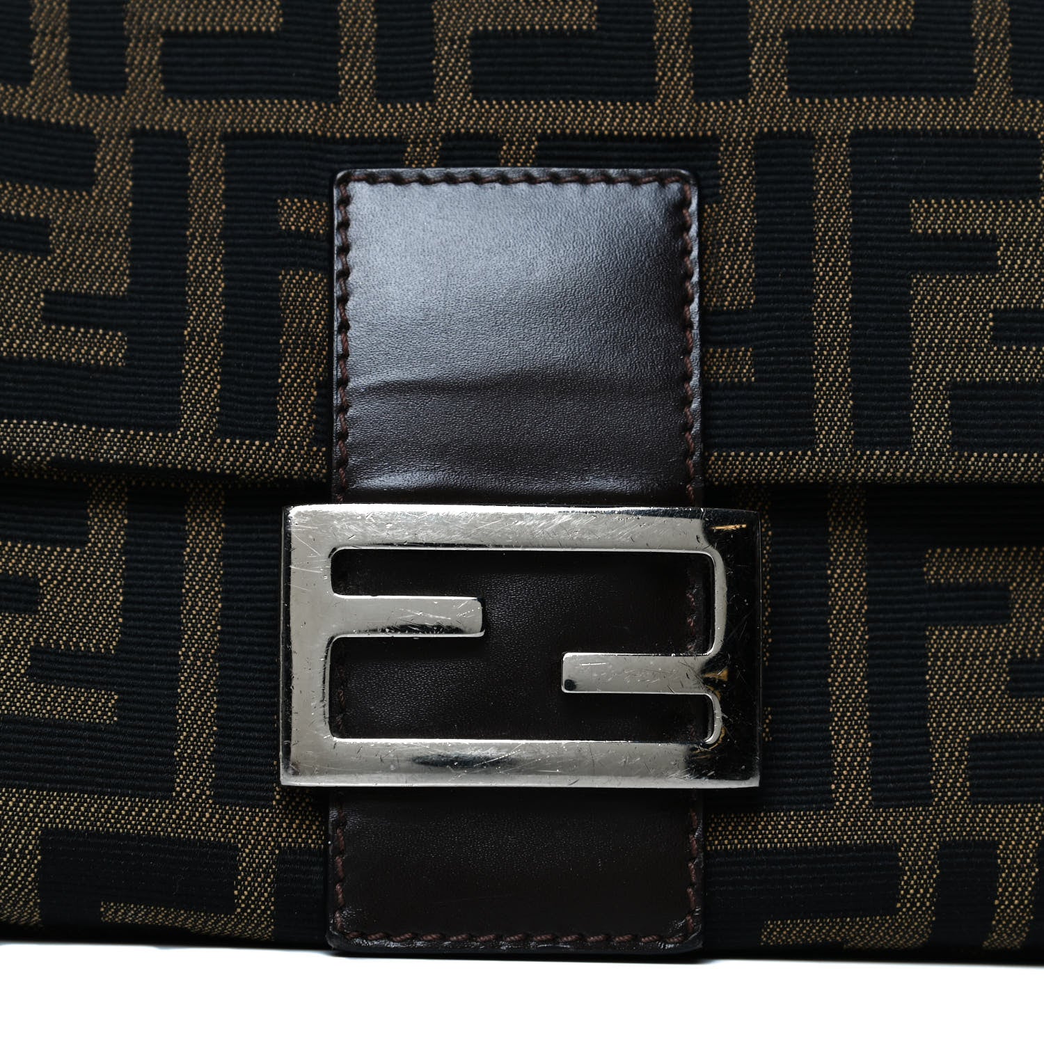Fendi Zucca Mama Baguette Tobacco 14 of 14