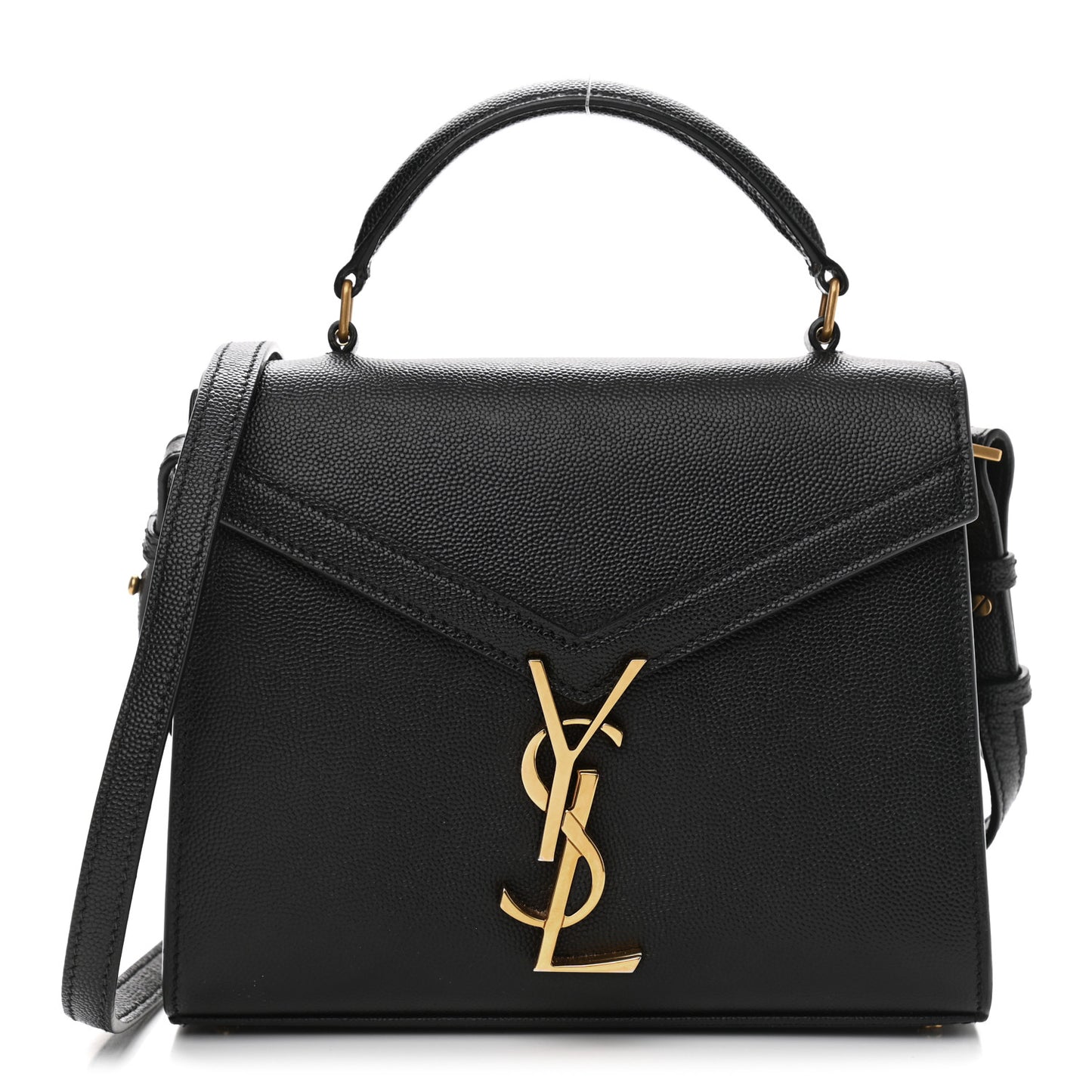 Grain de Poudre Mini Classic Monogram Cassandra Top Handle Black
