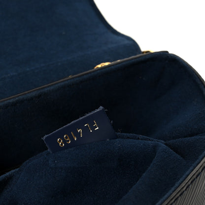 Louis Vuitton Epi Twist Shoulder Bag MM Indigo 8 of 11