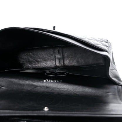 Chanel Lambskin Quilted Jumbo Double Flap So Black 5 of 15