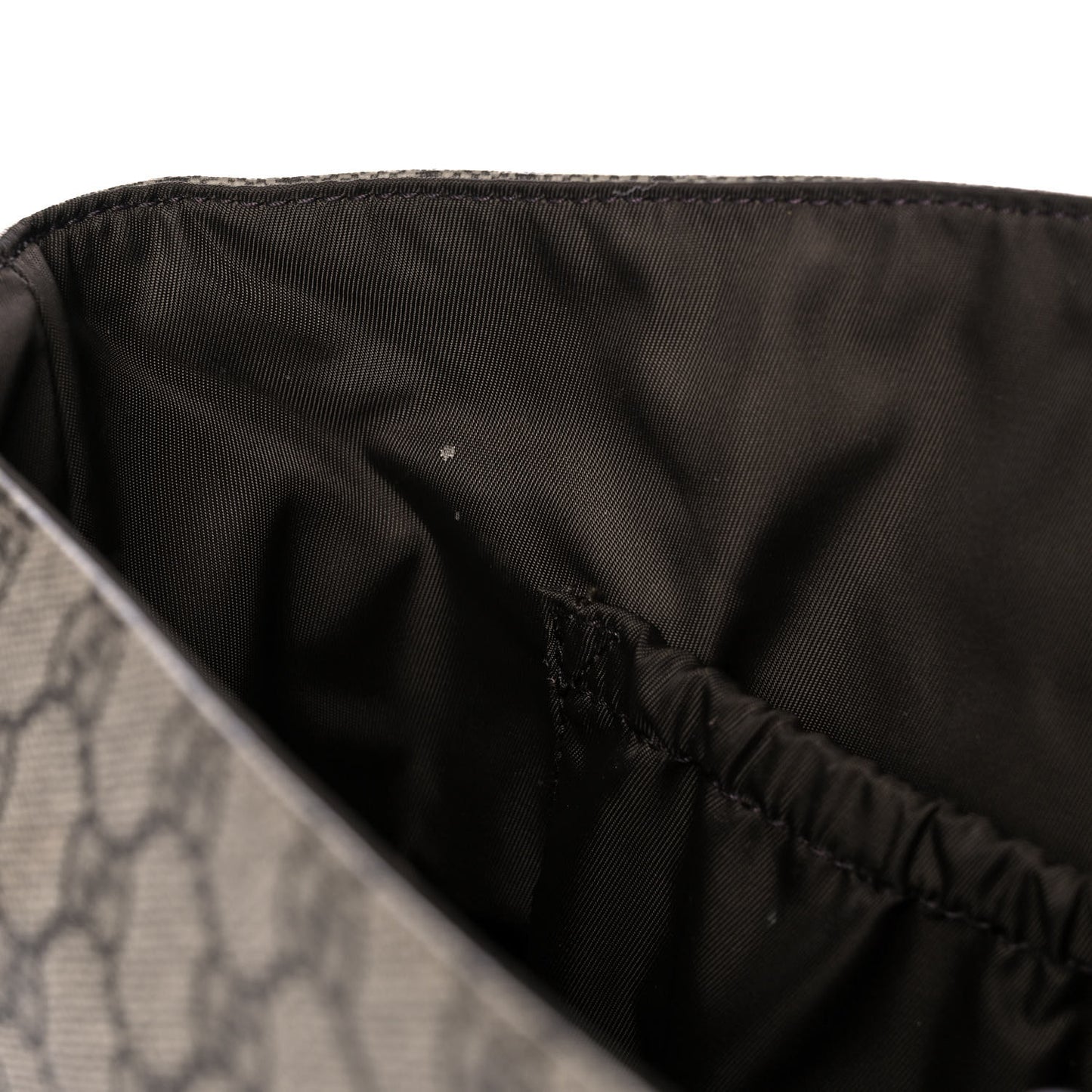 GG Plus Monogram Messenger Diaper Bag Dark Brown