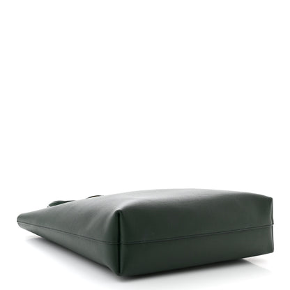 Saint Laurent Calfskin North-South Shopping Tote Green 5 of 12