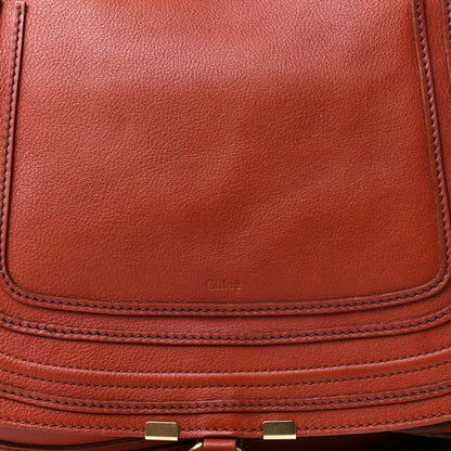 Chloe Calfskin Large Marcie Satchel Maple Leaf 9 of 9