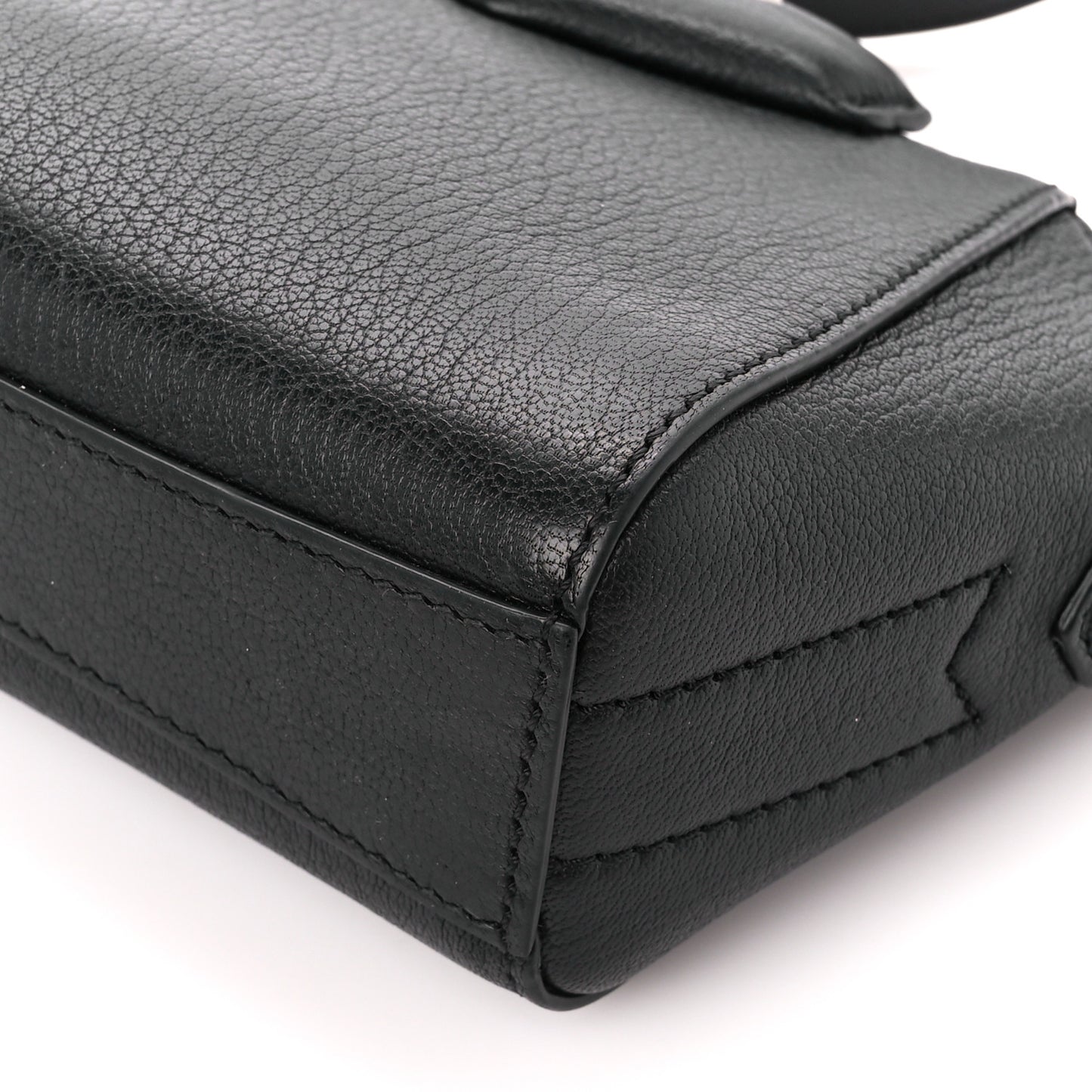 Sugar Goatskin Nano Antigona Black