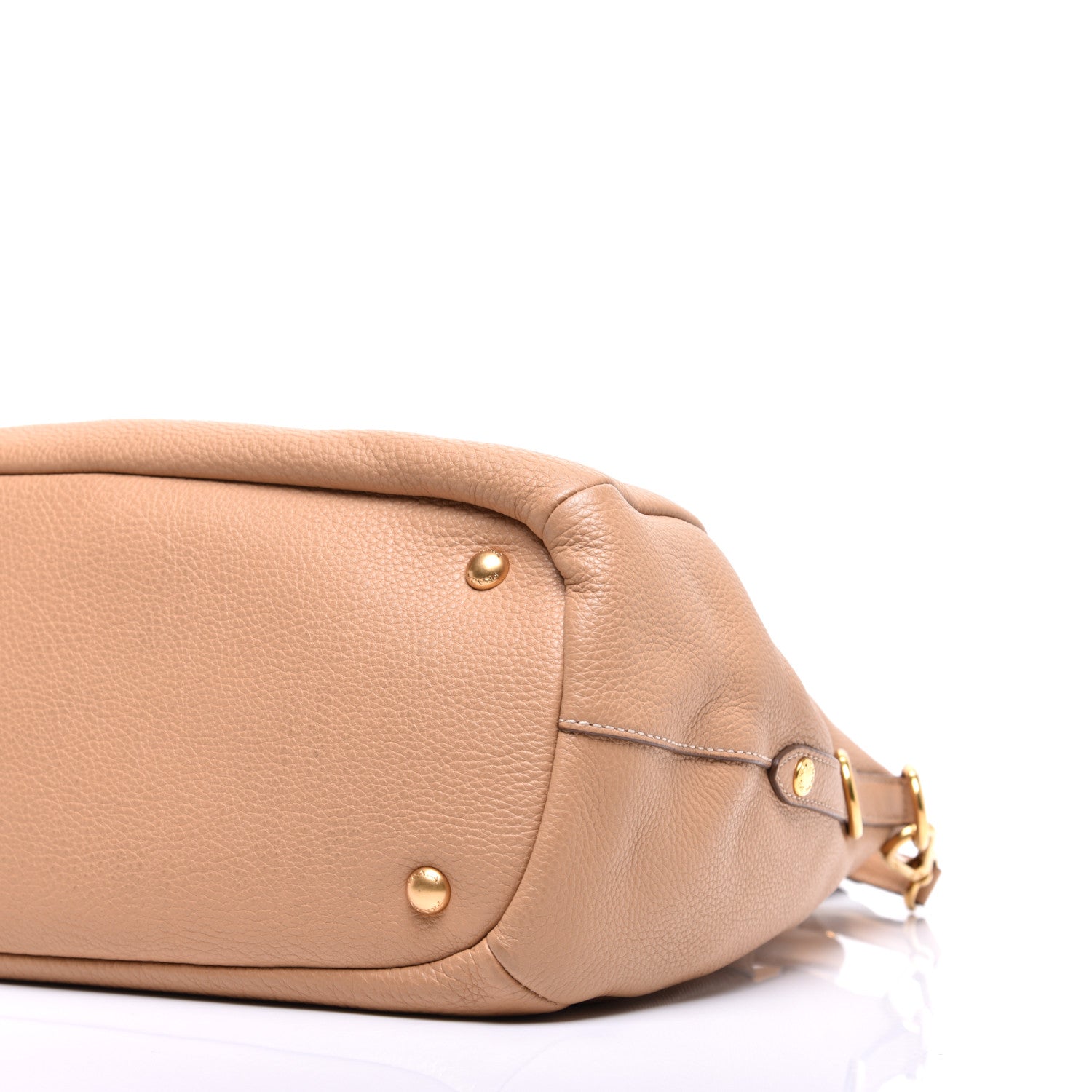 Prada Vitello Daino Shopping Tote Sughero 9 of 9