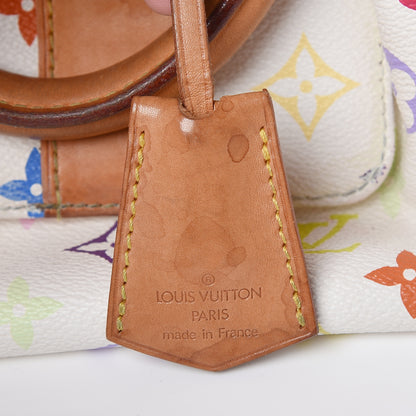 Louis Vuitton Monogram Multicolor Speedy 30 White 10 of 27