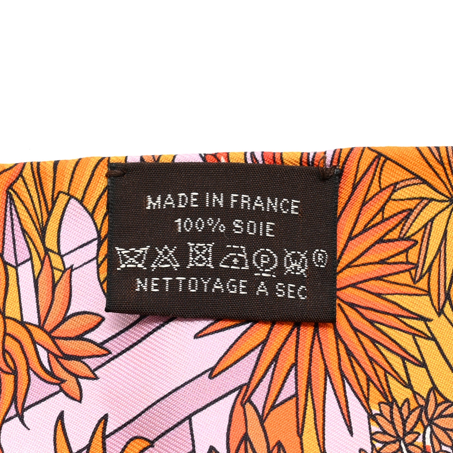 Hermes Silk Animapolis Plumetis Twilly 3 of 4
