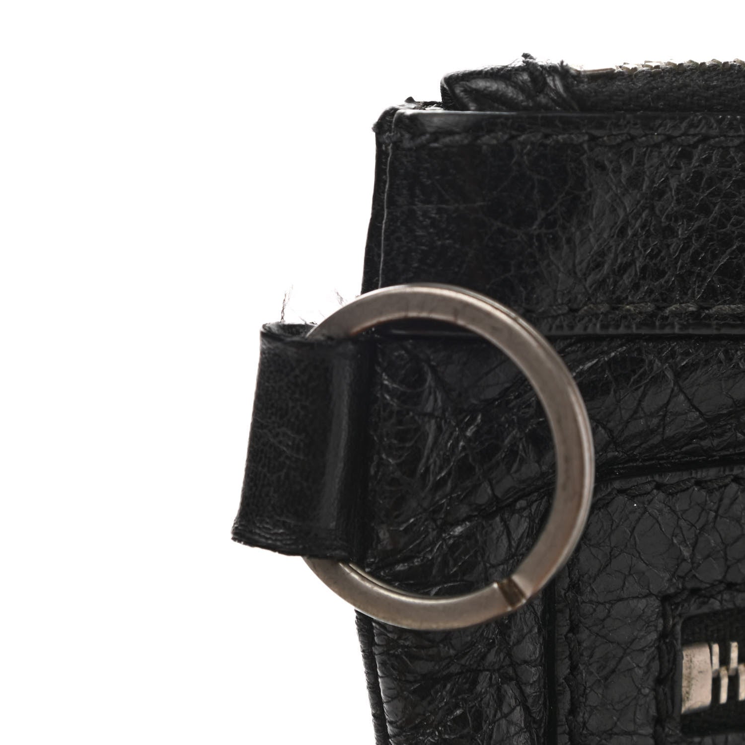 Balenciaga Agneau Arena Classic Hardware Medium Clip Black 10 of 11
