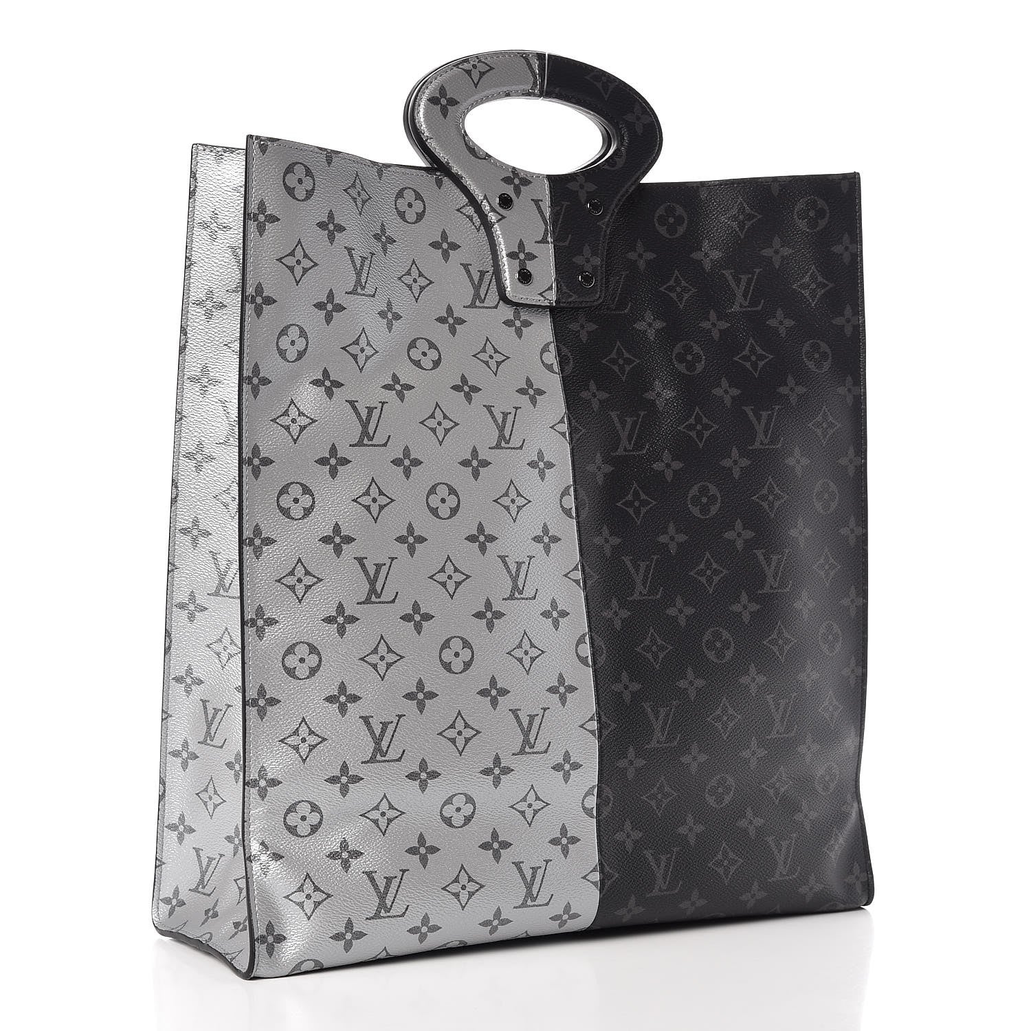 Louis Vuitton Monogram Eclipse Split Tote 3 of 7