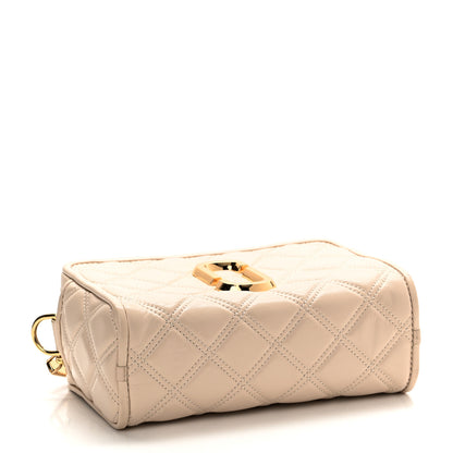 Marc Jacobs Calfskin Quilted The Softshot 21 Bag Ivory 4 of 11