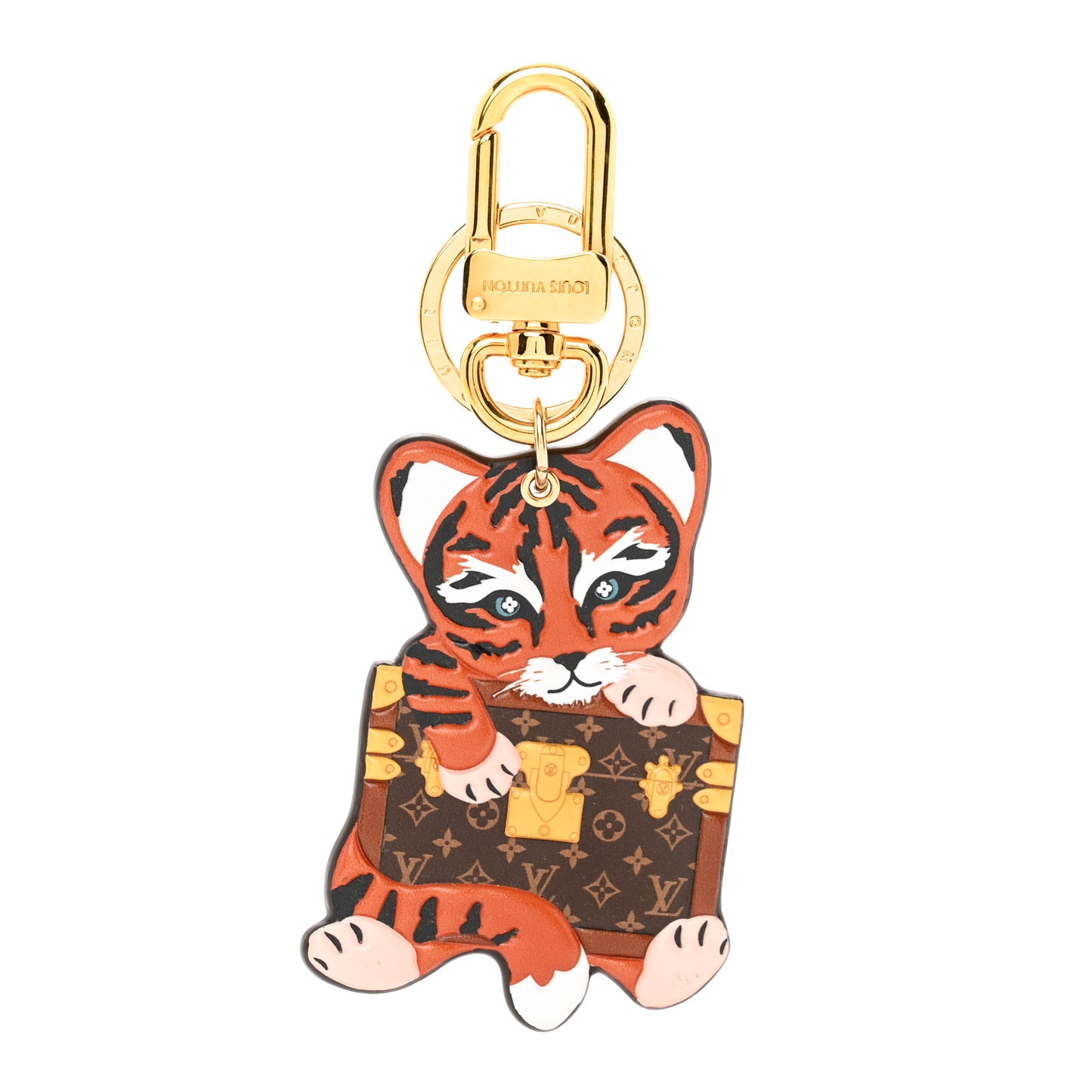 Precious Tiger Bag Charm Key Holder