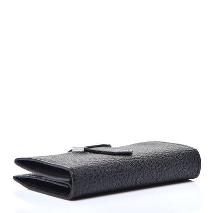 Hermes Chevre Mysore Mini Bearn Wallet Black 4 of 8