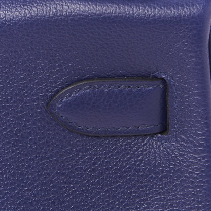 Hermes Evercolor Verso Kelly Retourne 28 Bleu Encre Bleu Zellige 11 of 35