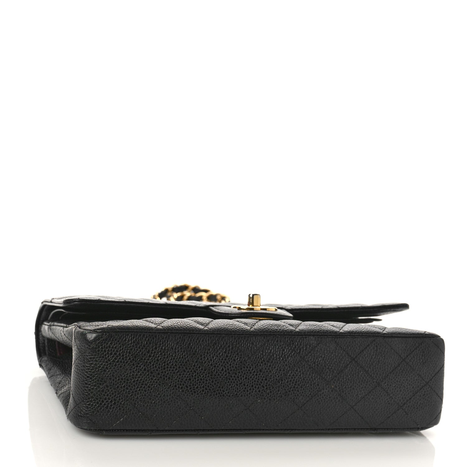 Chanel Caviar Quilted Medium Double Flap Black 4 of 12