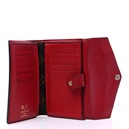 Louis Vuitton Monogram Pallas Compact Wallet Cherry 3 of 7