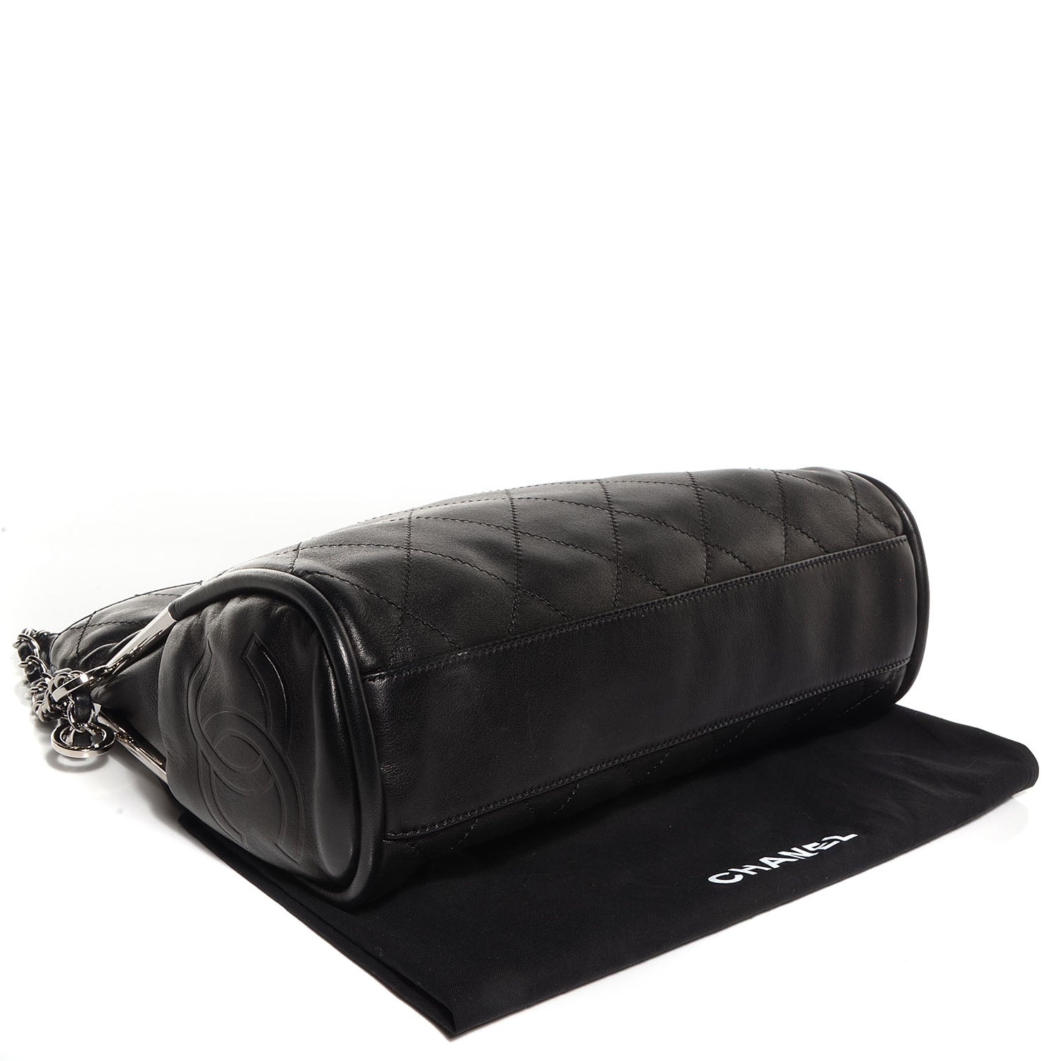 Chanel Lambskin Medium Ultimate Soft Tote Black 4 of 7