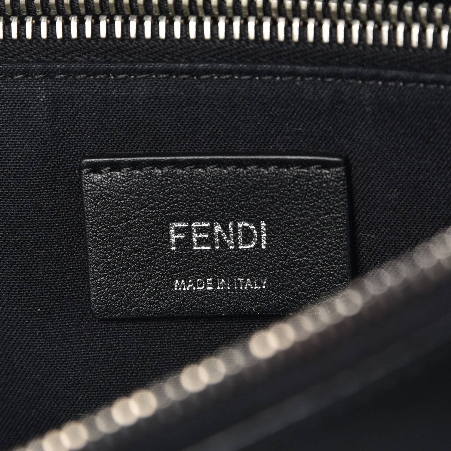 Fendi Vitello Dolce Large By The Way Boston Bag Black 6 of 7