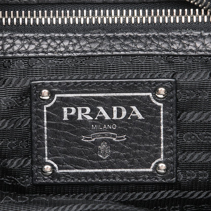Prada Vitello Daino Hobo Nero Black 4 of 5