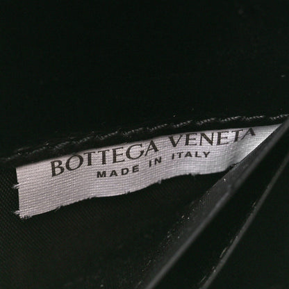Bottega Veneta Calfskin Maxi Intrecciato Cassette Pouch On Strap Black 7 of 11