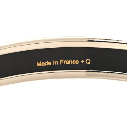 Hermes Enamel Printed Narrow Bracelet 62 5 of 5