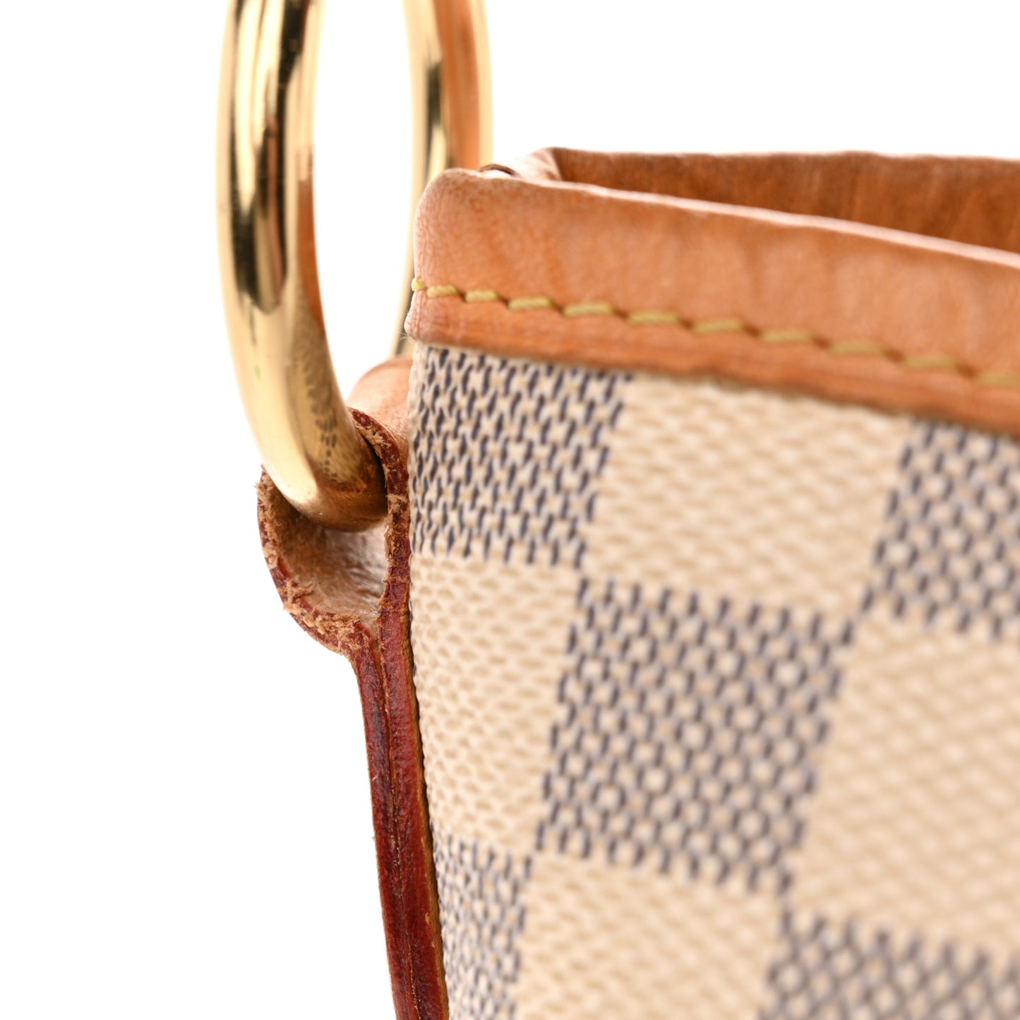 Damier Azur Delightful MM Rose Ballerine