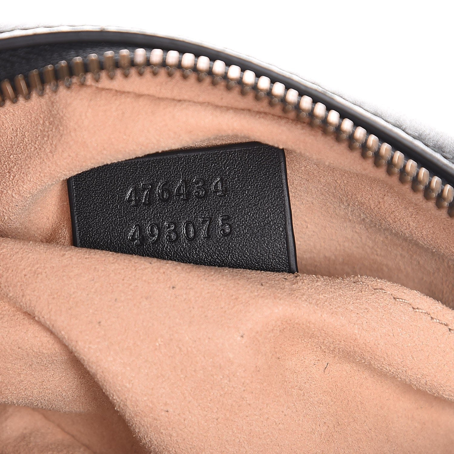 Gucci Calfskin Matelasse GG Marmont Belt Bag 85 34 Black 7 of 9