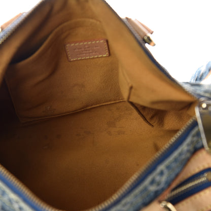 Louis Vuitton Monogram Denim Neo Speedy Blue 13 of 29