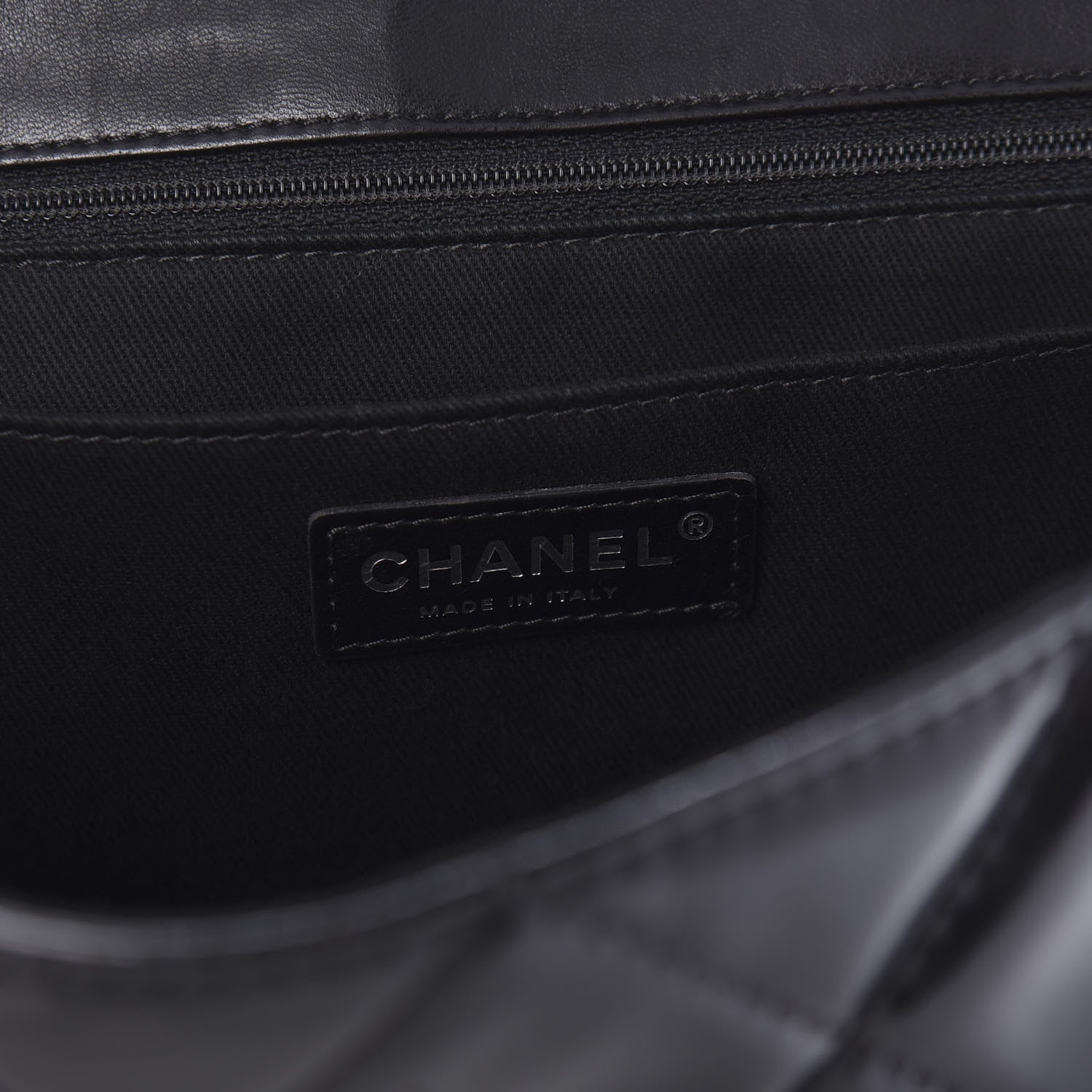 Chanel Vinyl Quilted In the Business Flap Bag Black 15 of 22
