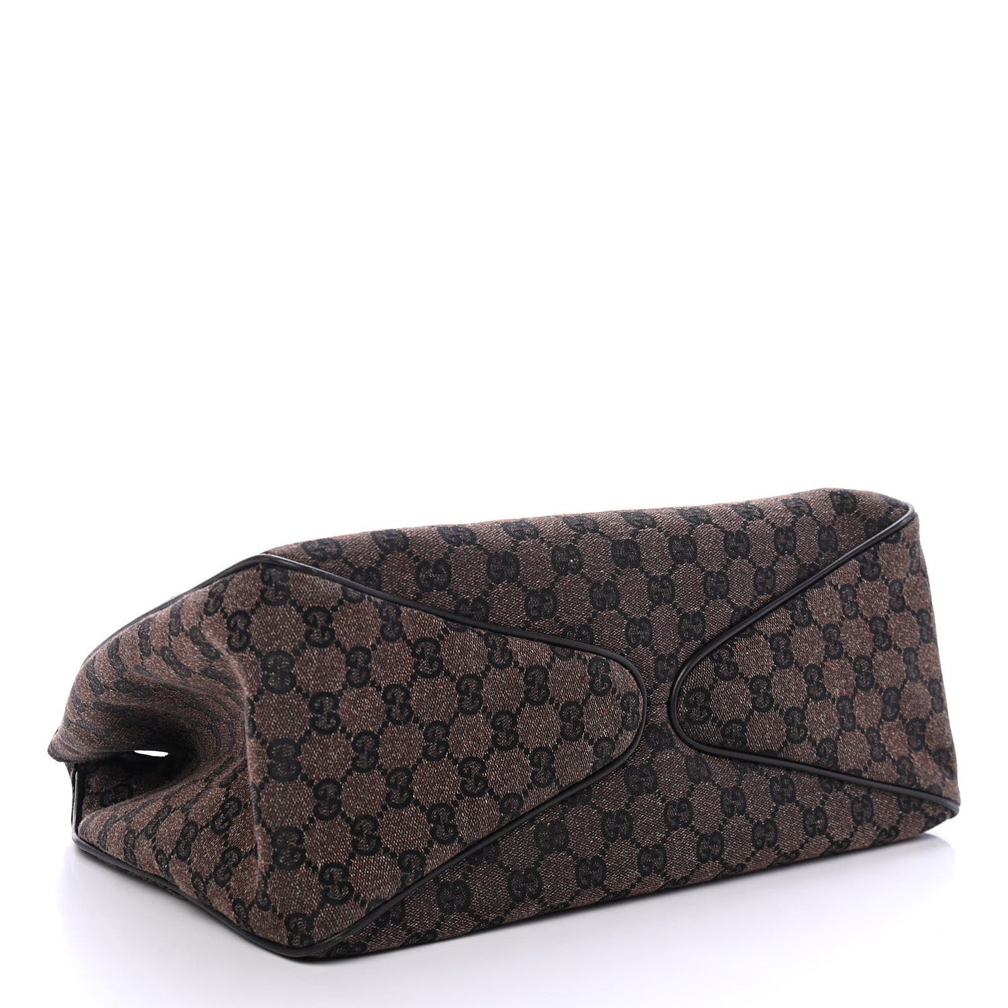 Denim Monogram Hobo Brown