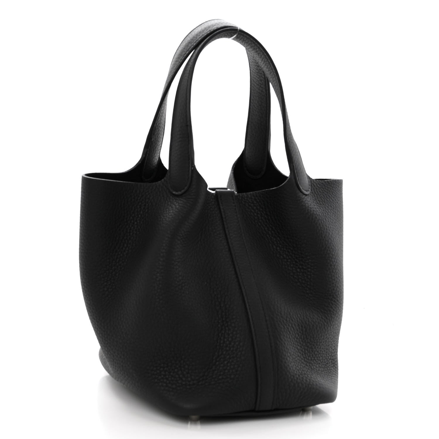 Hermes Taurillon Clemence Picotin Lock 18 PM Black 3 of 10