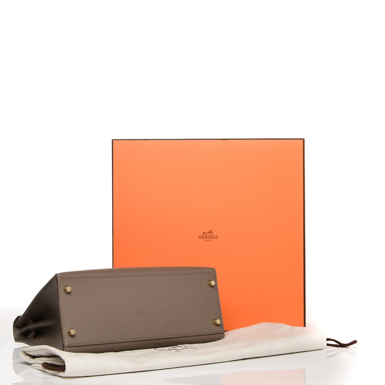 Hermes Epsom Kelly Sellier 28 Etain 27 of 27