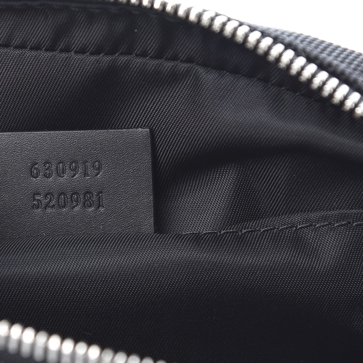 Canvas Web Slim Belt Bag Black