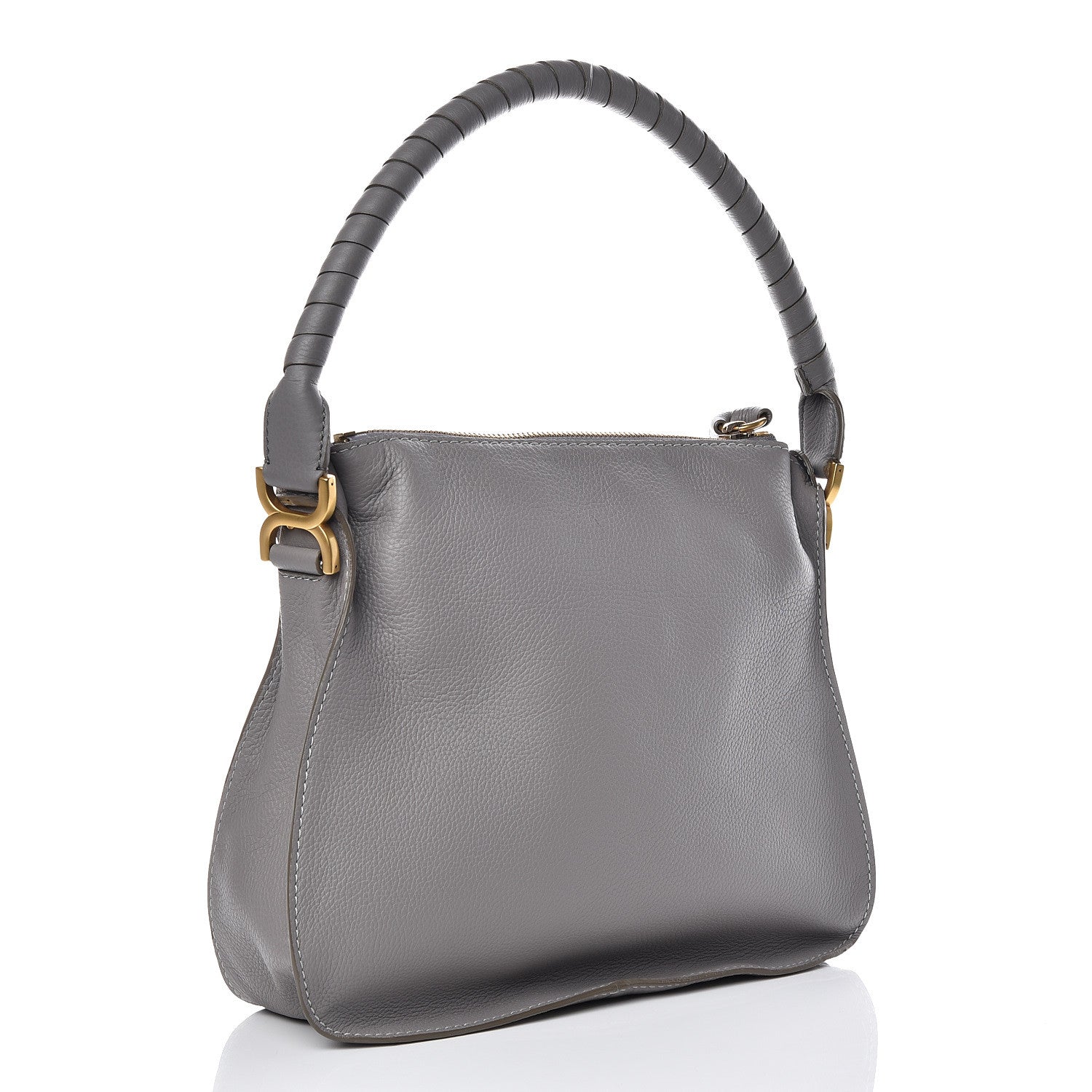 Chloe Calfskin Medium Marcie Hobo Cashmere Grey 3 of 10