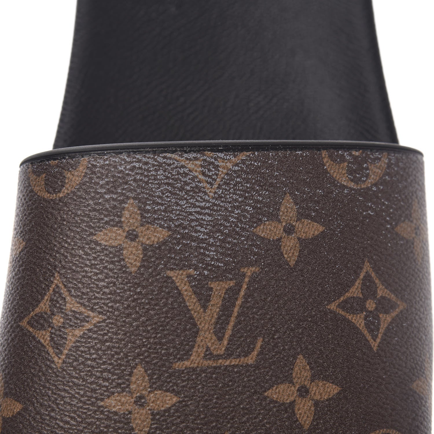 Louis Vuitton Rubber Monogram Mens Waterfront Mules 11 Macassar 9 of 10