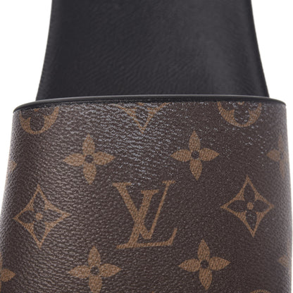 Louis Vuitton Rubber Monogram Mens Waterfront Mules 11 Macassar 9 of 10