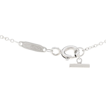 Tiffany Sterling Silver Small T Smile Pendant Necklace 4 of 5