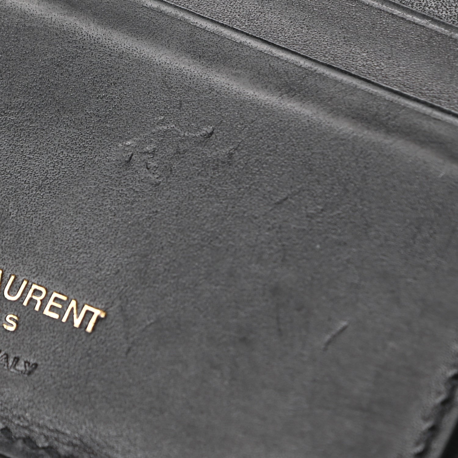 Saint Laurent Toile Monogram Paris East West Wallet Black 9 of 10