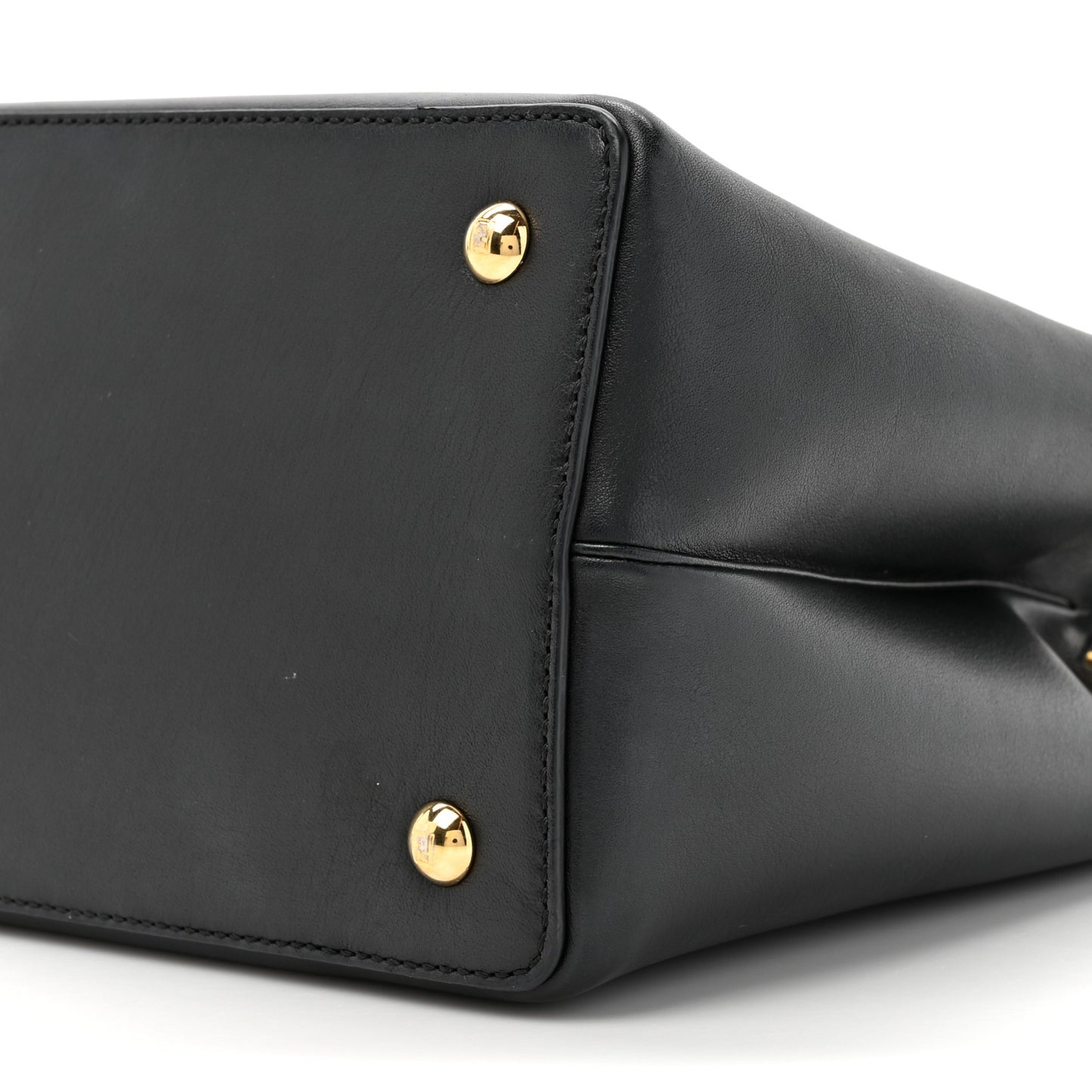 Vitello Dolce Century Petite 2Jours Tote Black Carbone