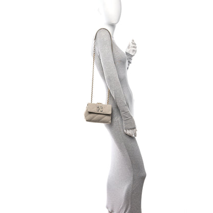 Off-White Linen Diagonal Quilted Jackhammer 17 Shoulder Bag Beige 2 of 10