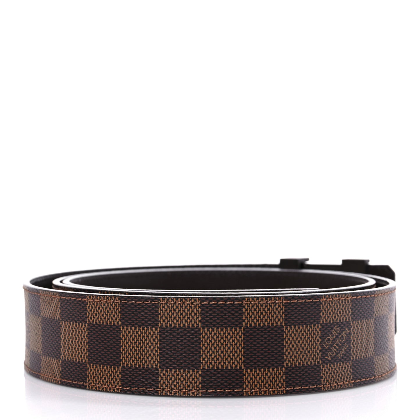 Damier Ebene 40mm LV Initiales Belt 120 48