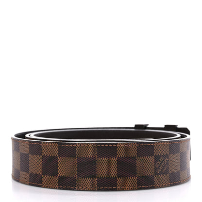Louis Vuitton Damier Ebene 40mm LV Initiales Belt 120 48 2 of 5