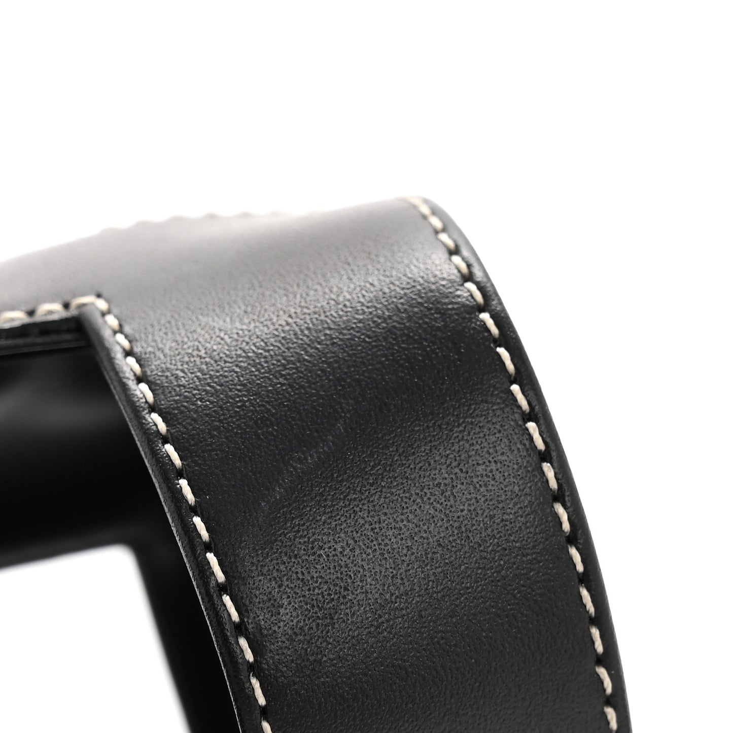 Box Calfskin Oran Sandals 37.5 Black