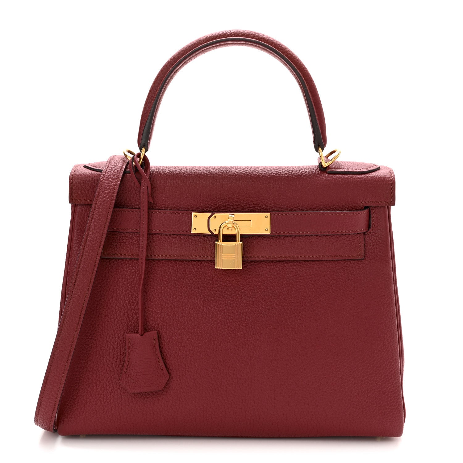 Hermes Togo Kelly Retourne 28 Rubis 1 of 16
