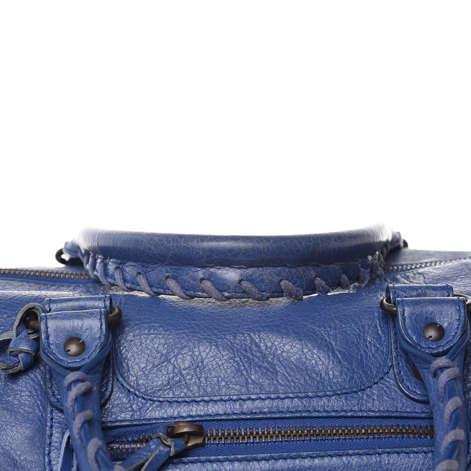 Balenciaga Agneau Classic Hardware Polly Bleut Bleu Glacier 14 of 14